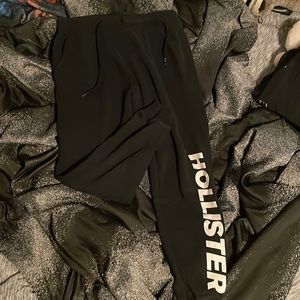 men’s graphic hollister sweatpants